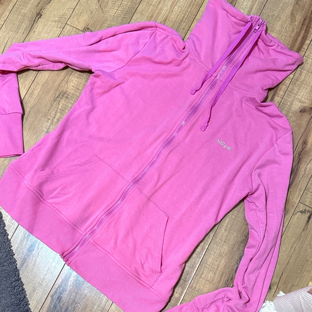 Pink Jasper Alberta CANADA 🇨🇦 Full-Zip Hoodie Jacket